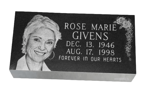 Memorial personalization example