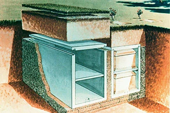 Double Internment Lawn Crypts