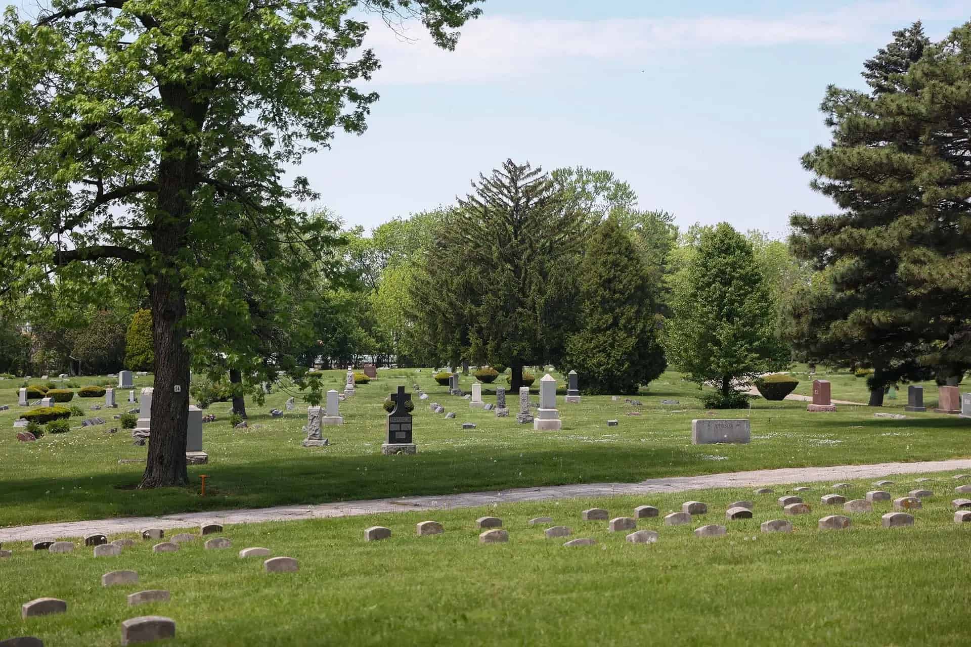 Beautiful Sanctuary at Troost Cemeteries